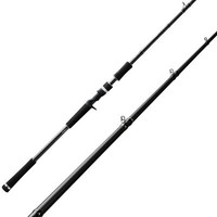 13Fishing Baitcast Hechtrute, Angelrute Hecht Rute Fate Black Cast 2,59M 40-130G