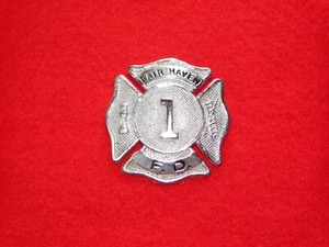 VINTAGE FIREMAN FIREMEN BADGE FAIRHAVEN FD