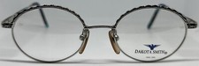 Vintage DAKOTA SMITH WESTERN DUDS 1235 C. Aged Silver Specs Eyeglasses