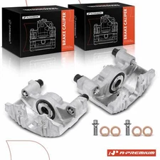 A-Premium 2x Front LH & RH Brake Caliper for Pontiac Fiero 1984 1985 1986-1987