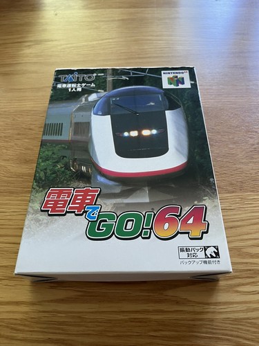 DENSHA DE GO 64 Engineers Pack with microphone COMPLETE JAPAN Nintendo 64 N64 - Picture 17 of 24