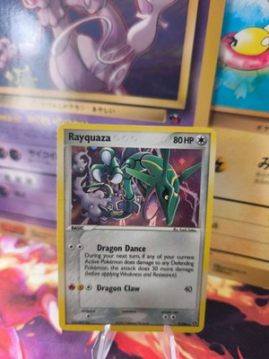 Pokemon Karte Card Rayquaza Ex Emerald Smaragd English Englisch Holo VG-