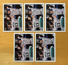 2012 Topps Update Series Lot Of 5 Michael Saunders #US90 Seattle Mariners Mint