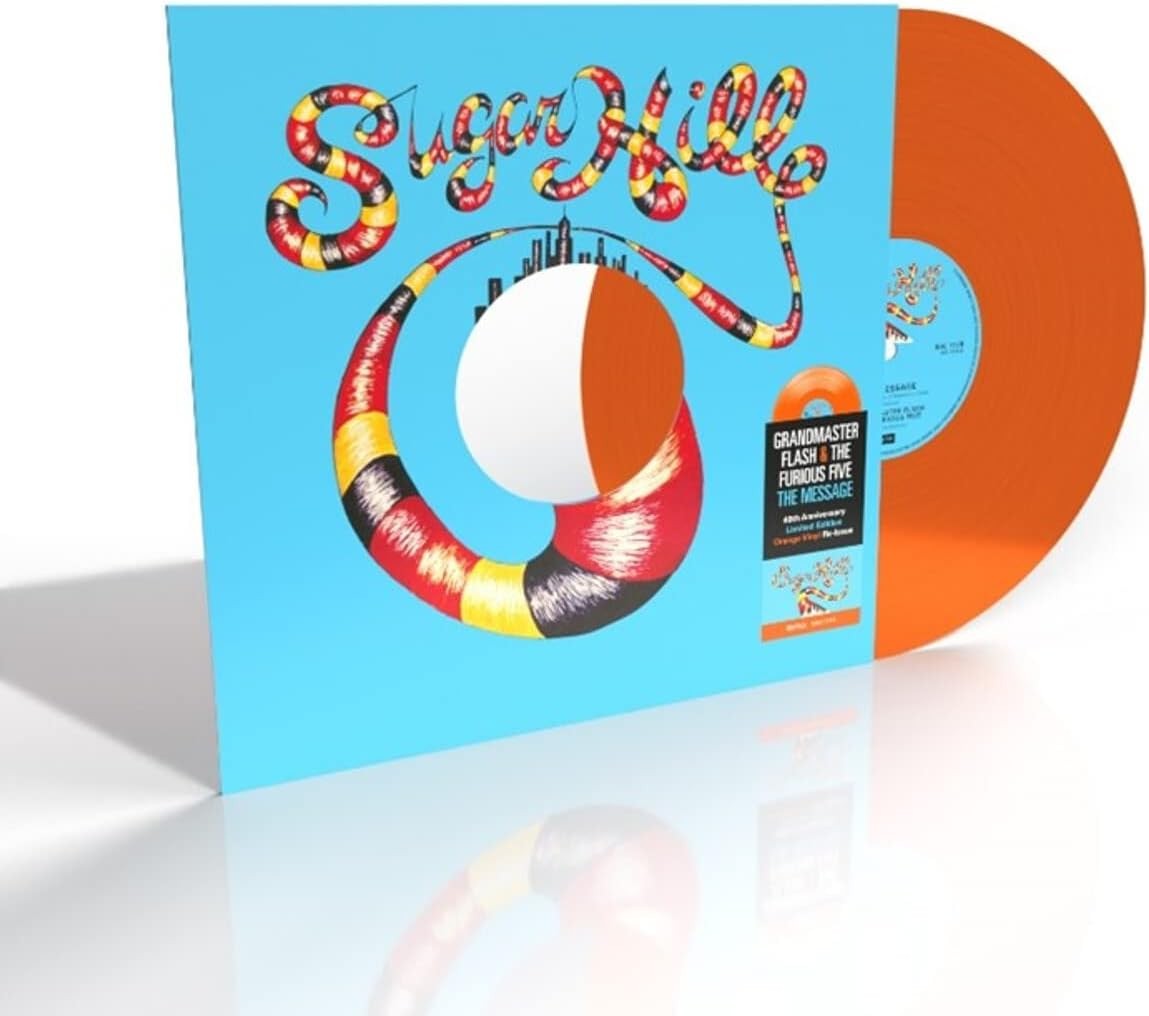 Grandmaster Flash & Furious Five - The Message (Orange Vinyl 12"" 2022, Reissue)