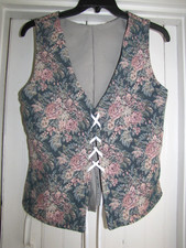 Reenactor 18TH Century Colonial Rev War Outlander English Waistcoat Bodice New