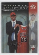 2006-07 Upper Deck Reflections Rookie 102/399 Thabo Sefolosha #140 0f8
