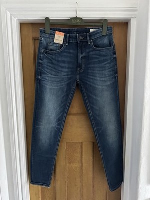 M&S Collection Marks & Spencer Mens Vintage Wash Denim Jeans Size 32/31 BNWT