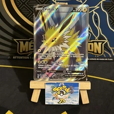 Pokemon Card VOLTALI 177/203 V FA Full Art Sword and Shield 7 EB07 FR New