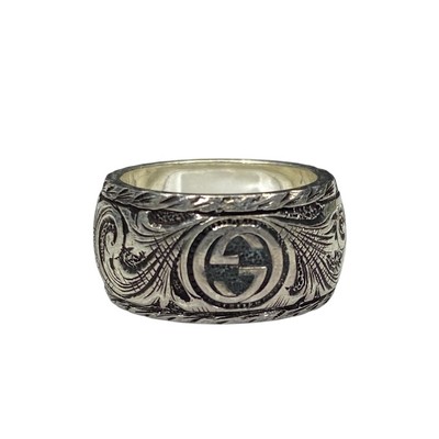 New GUCCI Cat Head Ring Animal SV925 Silver US size 4.5-5 | eBay