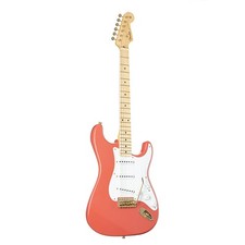 Fender 1955 Stratocaster DLX Closet Classic Faded Aged Fiesta Red - Personalizzata