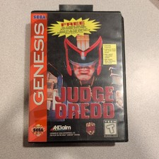 Judge Dredd (Sega Genesis, 1994) Complete In Box CIB