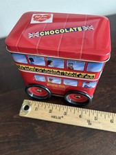 London Bus Company Double Decker Bus Collectible Vintage Candy Tin 2003 UK