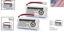 2-Pack Genuine VTech BT162342/BT262342 2.4V 800mAh Cordless Phone Battery Packs