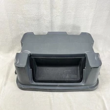Rubbermaid Commercial Products Roughneck Trash Can Swing Lid, Gray, Plastic,