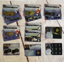 WizKids CSG Pirates at Oceans Edge Lot of 9 British Ships Crew