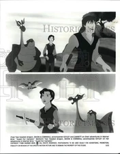 1998 Press Photo Warner Bros. adventure "Quest for Camelot." - pip24474