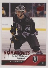 2022-23 Upper Deck AHL Star Rookies Exclusives /100 Brendan Brisson #119 2vh