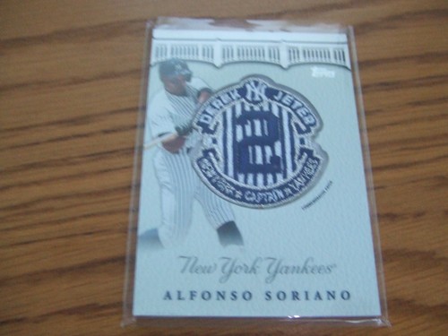2020 Topps Update Jeter's Final Season Commemorative Patches #JFPAS Alfonso Sori