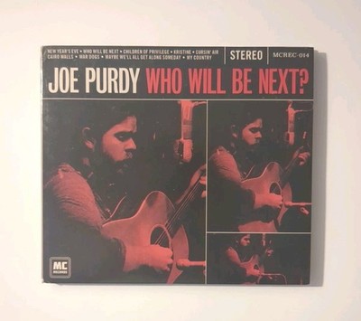 Who Will Be Next? By Joe Purdy (CD, 2016) - Pre-owned