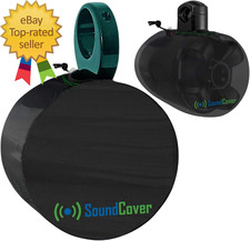 Marine Wakeboard Tower Speaker Covers for 8 round Speakers 210T Polyester
