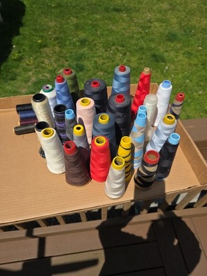 Sewing Thread Lot What You See Is What You Get *** READ ***