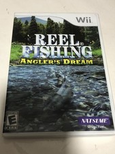 Reel Fishing Angler’s Dream Video Game Nintendo Wii