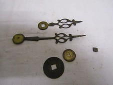 b8...ancienne paire d aiguille pour d horloge comtoise