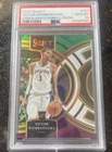 2023 Panini Select Victor Wembanyama #121 Green White Purple Prizm PSA 10 RC