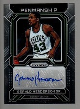 2022-23 Panini Prizm Penmanship #23 Gerald Henderson Sr.