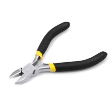 LEONTOOL Diagonal Cutting Pliers 4 Inch Mini Diagonal Nippers Beading Pliers ...