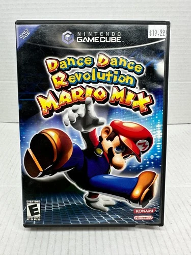 Dance Dance Revolution: Mario Mix Bundle (Nintendo GameCube, 2005) (No Manual)