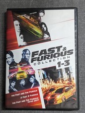 Fast & Furious Collection 1-3 DVD Set Paul Walker Vin Diesel Tokyo Drift PG-13