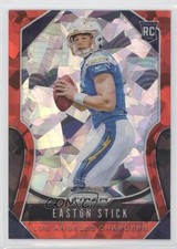 2019 Panini Prizm Rookies Red Ice Prizm Easton Stick #307 06pr