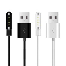 4-Pin Universal USB Data Charging Cable Magnetic Charger For Smart Watch 7.62mm