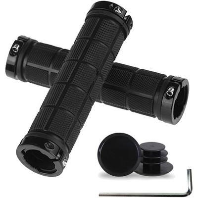 Fahrrad Lenkergriffe Gummi Anti-Rutsch Kunststoff-Endkappen MTB BMX Trekking