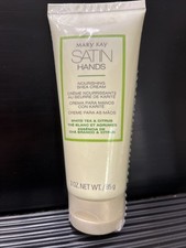 Mary Kay Satin Hands Nourishing Shea Cream White Tea Citrus 3 oz Made In USA