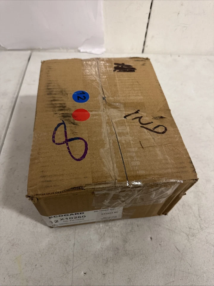 (CANTIDAD 12) Filtro de aceite premium para motor Ecogard X10260 se adapta a Napa 100024 Champ P1017 Foto 2 de 2