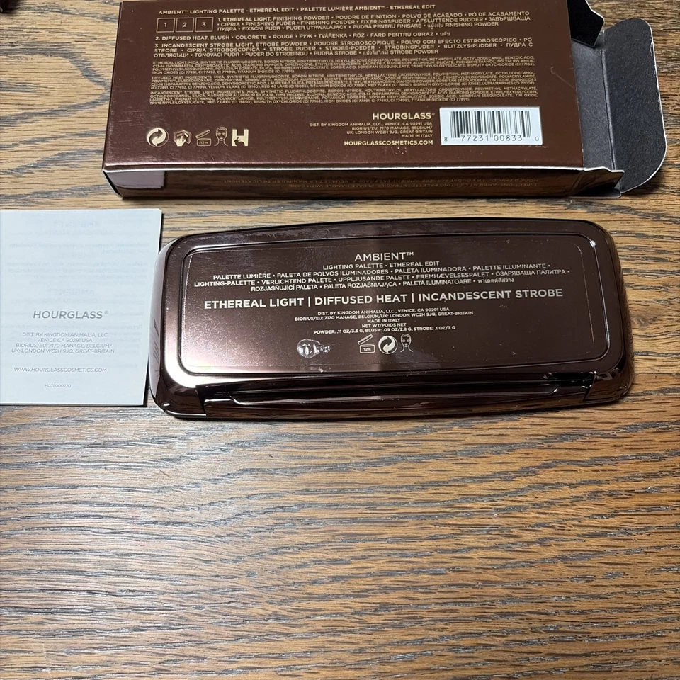 Hourglass Ambient Lighting Palette Ethereal Edit. 3 Colors. Brand New. HTF - Image 2 of 2