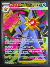 Carte Pokémon Méga-Staross EX 102/088 Full Art POR ME03 Equilibre Parfait NEUVE