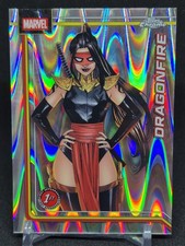 2026 Topps Chrome Marvel Comics #33 Dragonfire (Debut) Raywave Refractor