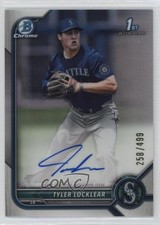 2022 Bowman Draft Chrome Pick Refractor /499 Tyler Locklear #CDA-TL Auto ez6