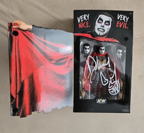 Danhausen AEW Ringside Exclusive Signed WWE Cursed JSA WWE