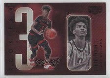 2021 Panini Chronicles Draft Picks Gala Rookies Black Ziaire Williams #196 a0s