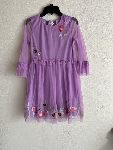 Epic Threads Big Girls Embroidered Mesh Dress Sz XL - Picture 4 of 8