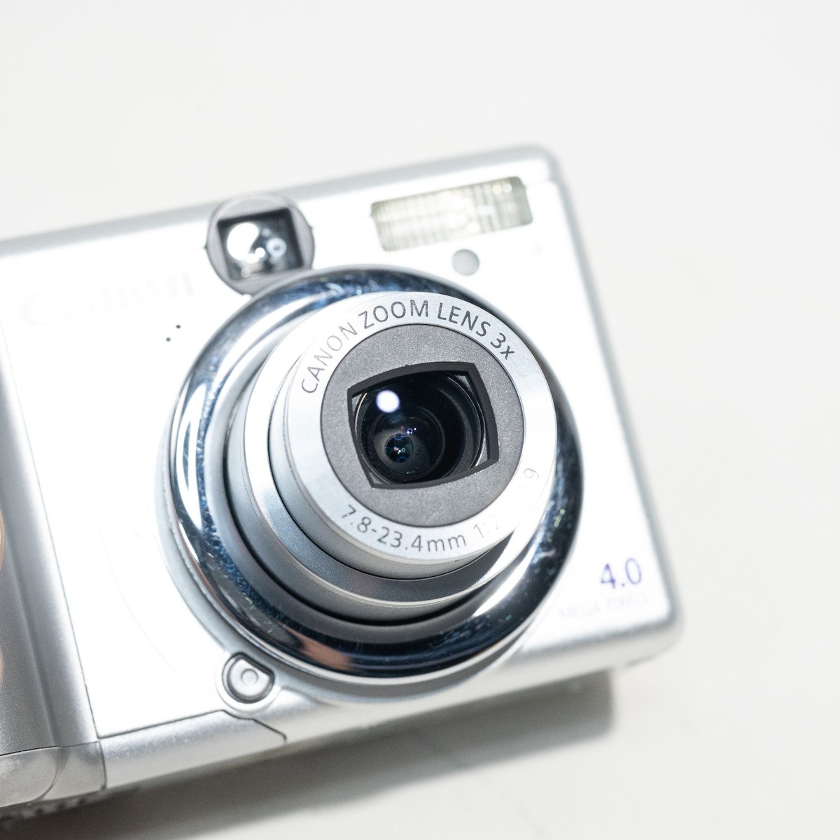 Canon PowerShot A80 CCD Digicam 4MP Digital Camera Y2K AAs