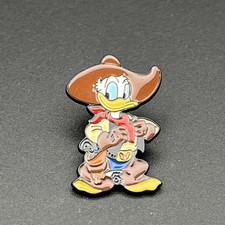 Disney Donald Duck Cowboy Western Lapel Hat Pin