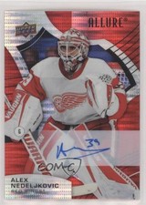2021-22 Upper Deck Allure Red Rainbow Auto Alex Nedeljkovic #81 Auto mq5
