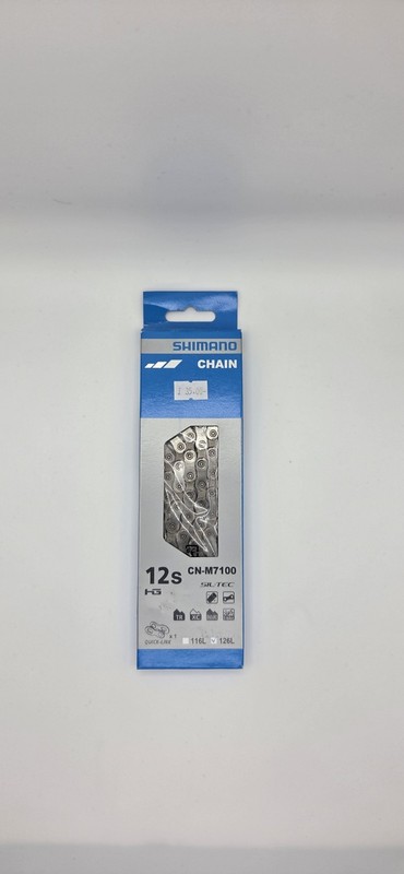 Shimano SLX/105 CN-M7100 12-Speed Bike Chain With Quicklink, 126L