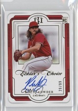 2025 Panini National Treasures 29/99 Rhett Lowder #EC-RLW Rookie Auto RC