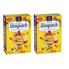 2 PACK - Bisquick Original Pancake and Baking Mix 96 oz. Total 12 lb FRESH 